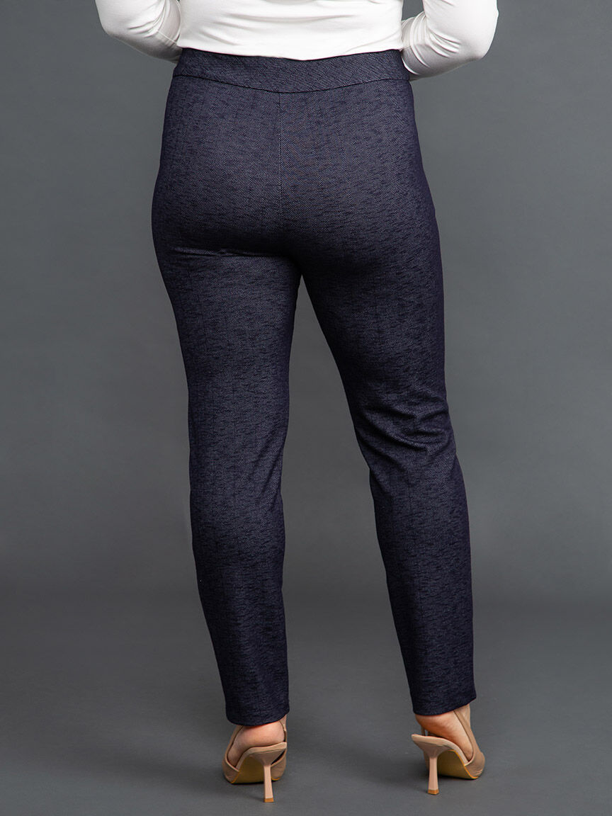 Pull On Straight Leg Pant