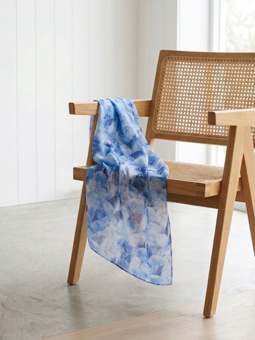 Lightweight Abstract Scarf