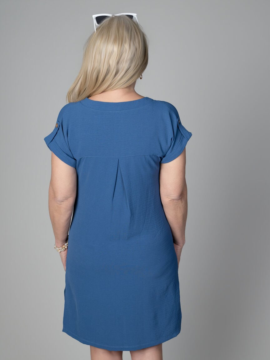 Airflow Short Sleeve Knee Length Dress Image 5