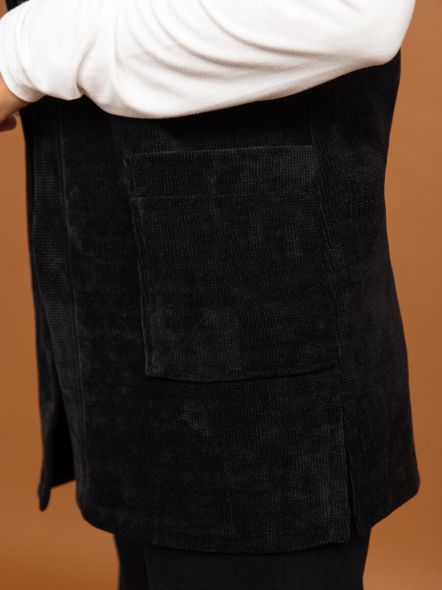 Chenille Short Vest Image 5