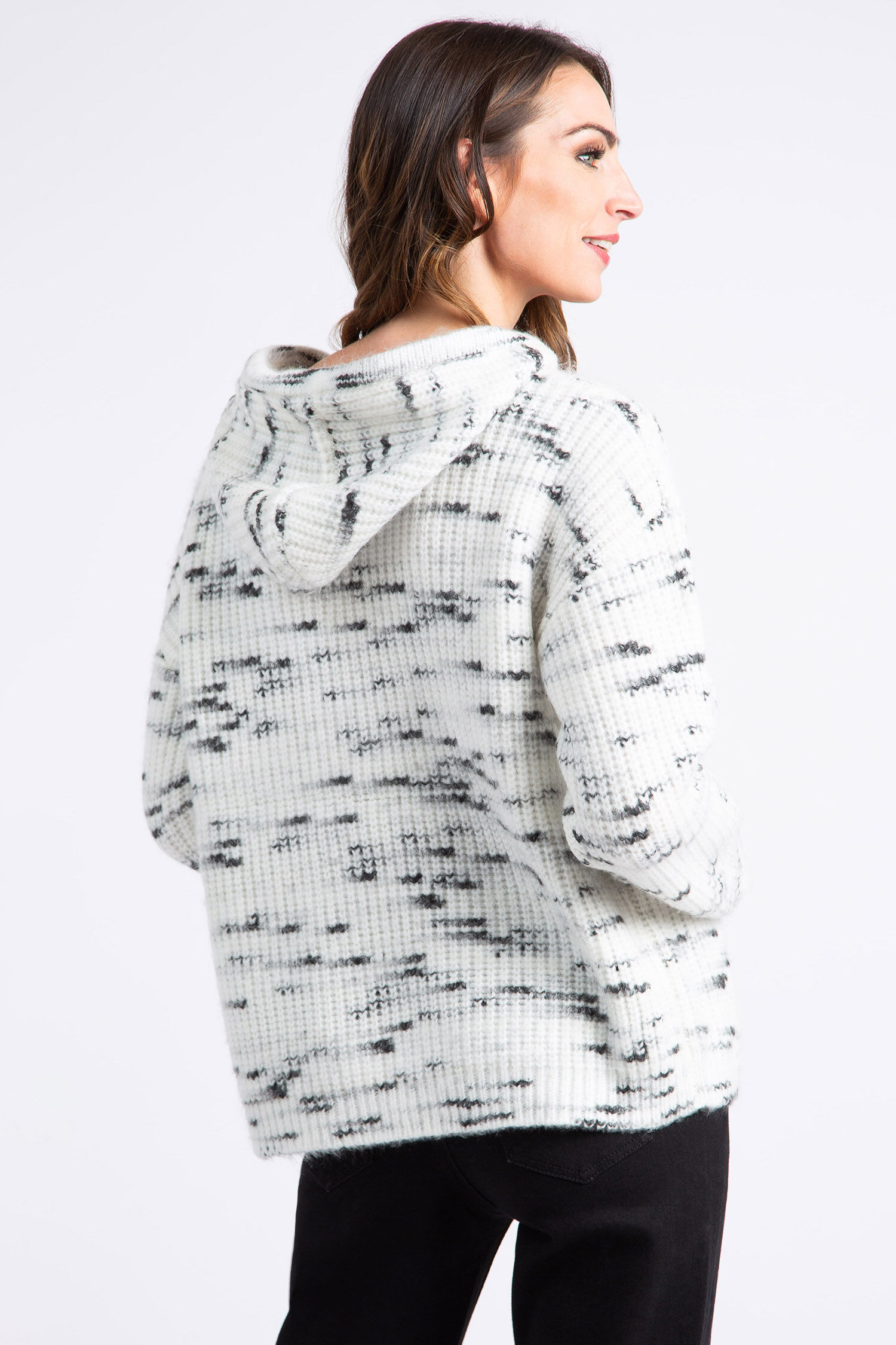 Kanga Pocket Knit Hoodie Image 4