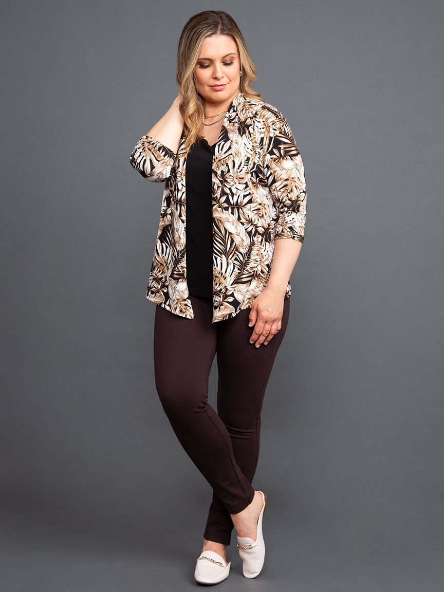 &frac34; Sleeve Fooler Top