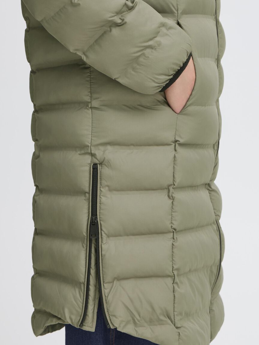 Long Winter Puff Jacket
