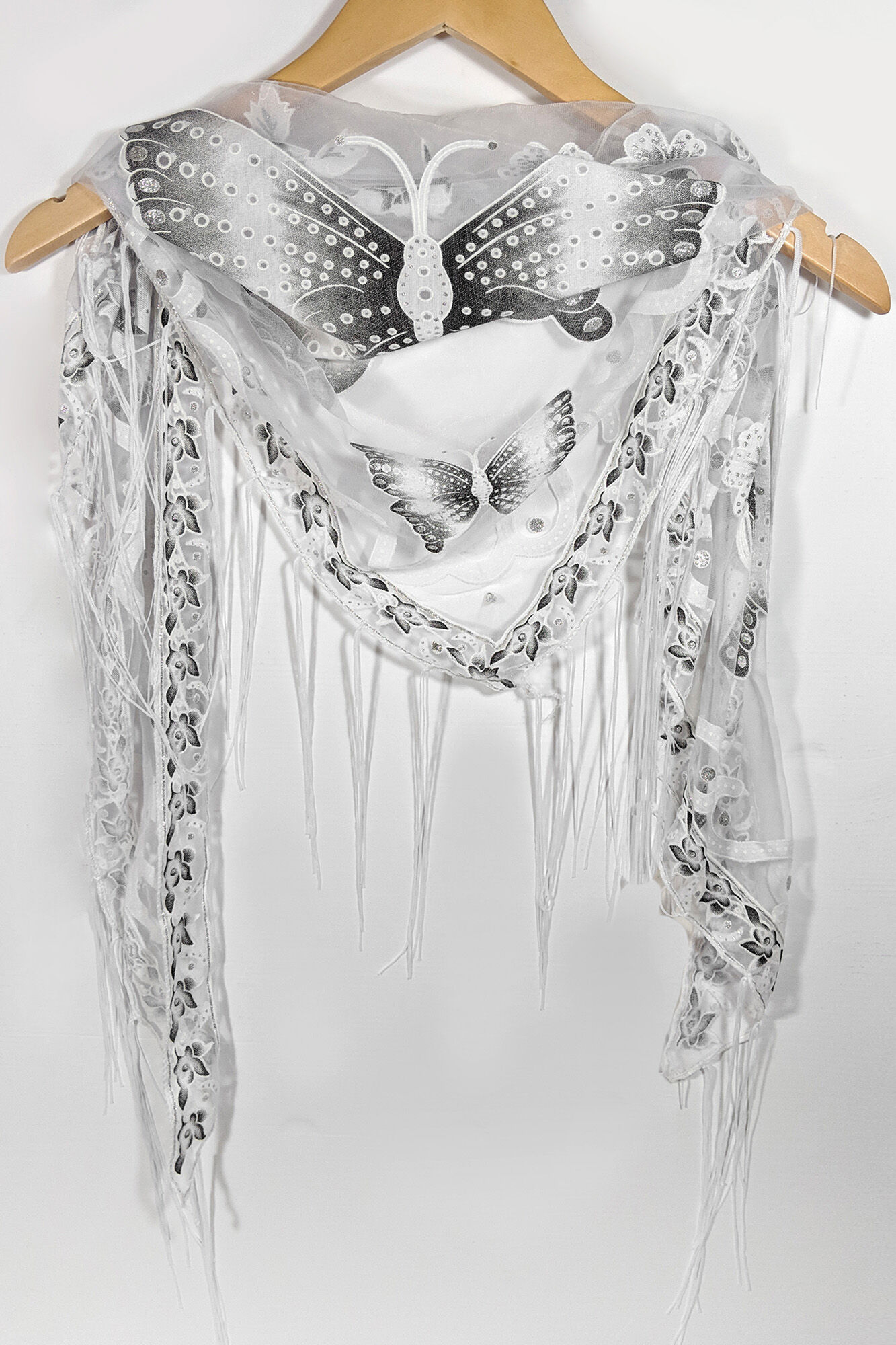 Butterfly Print Scarf