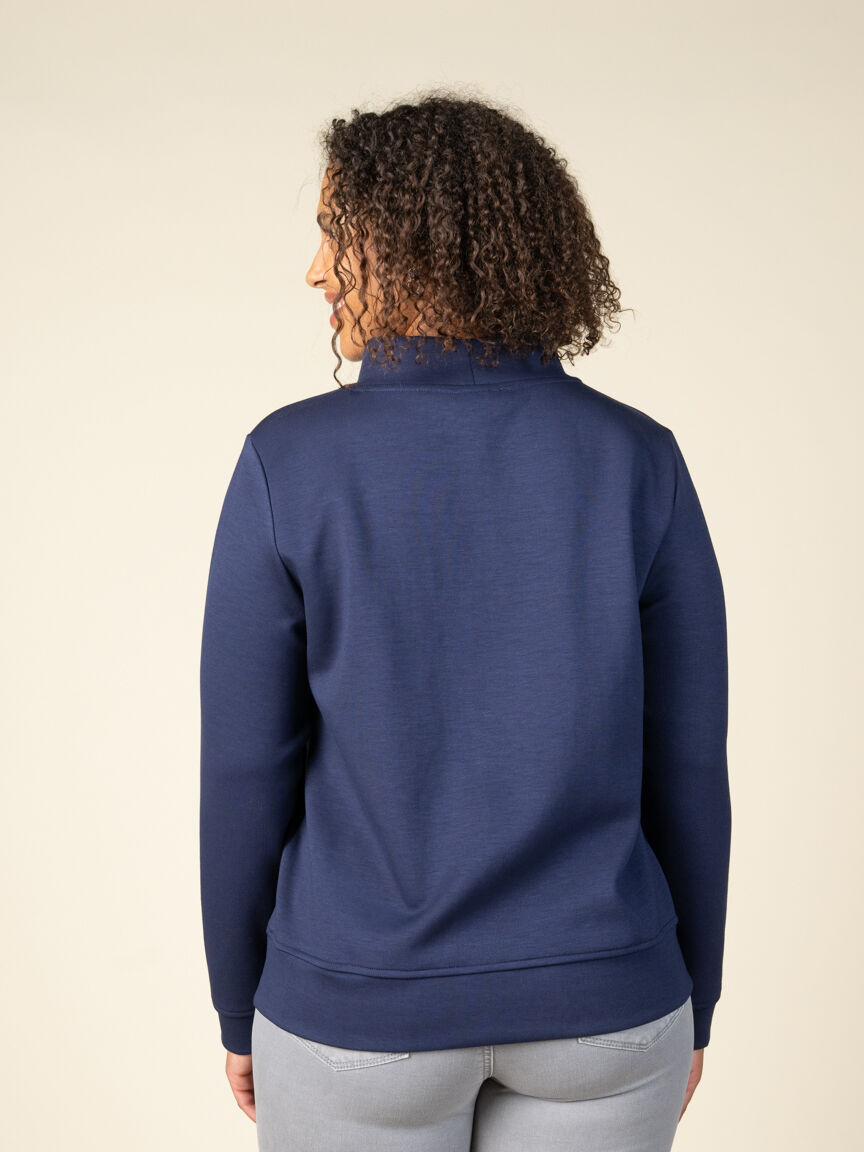 Long Sleeve Graphic Print Sweater Image 2