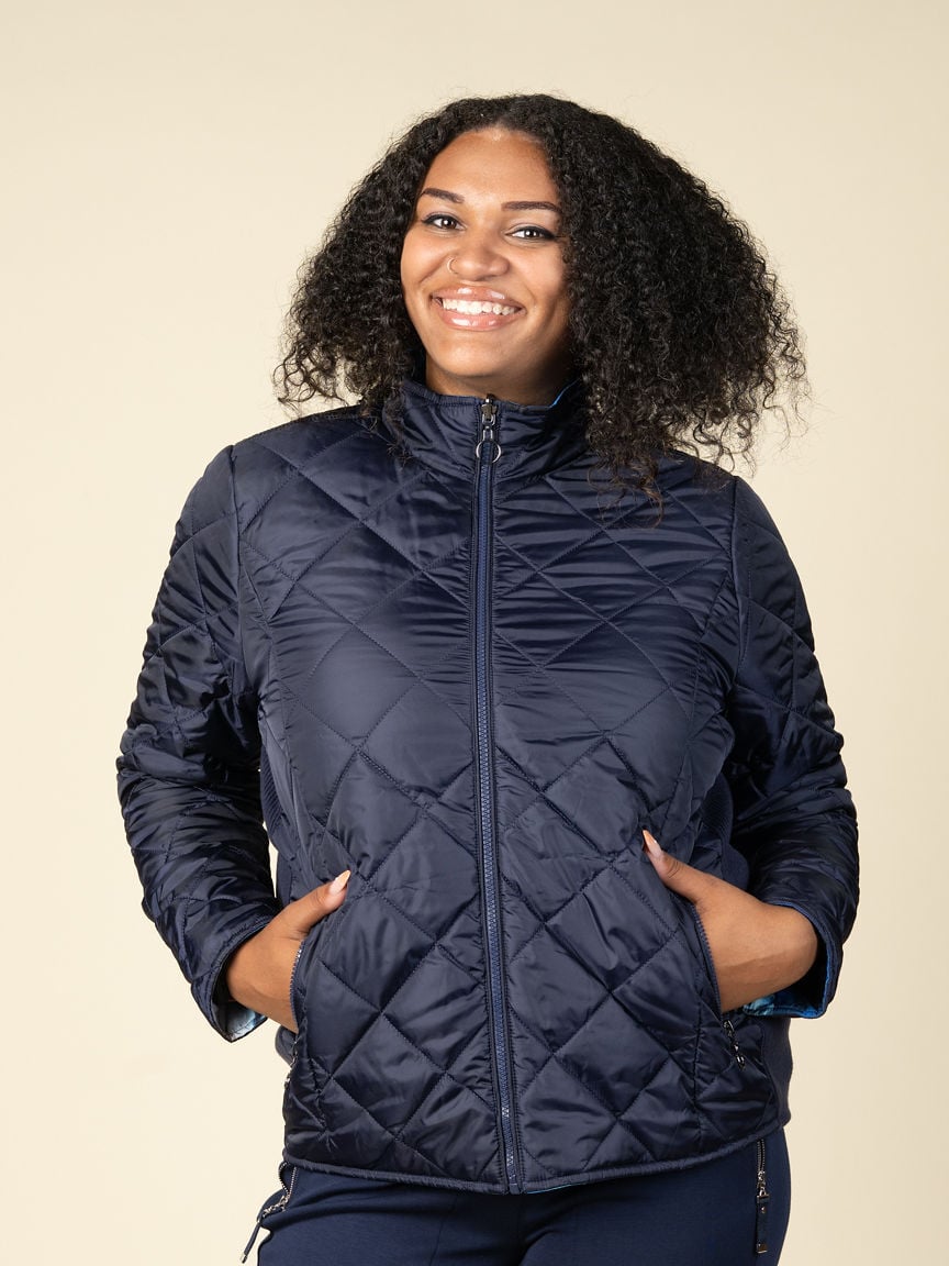 Reversible Jacket With Zip-Up Pockets