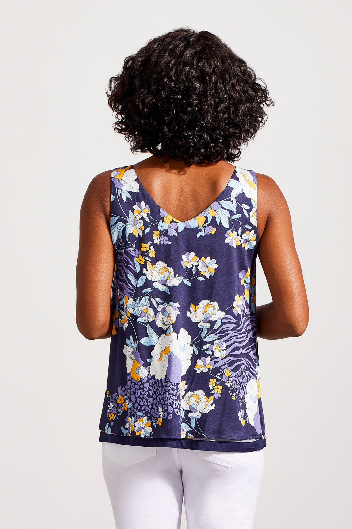 Reversible V-Neck Tank Top Image 4
