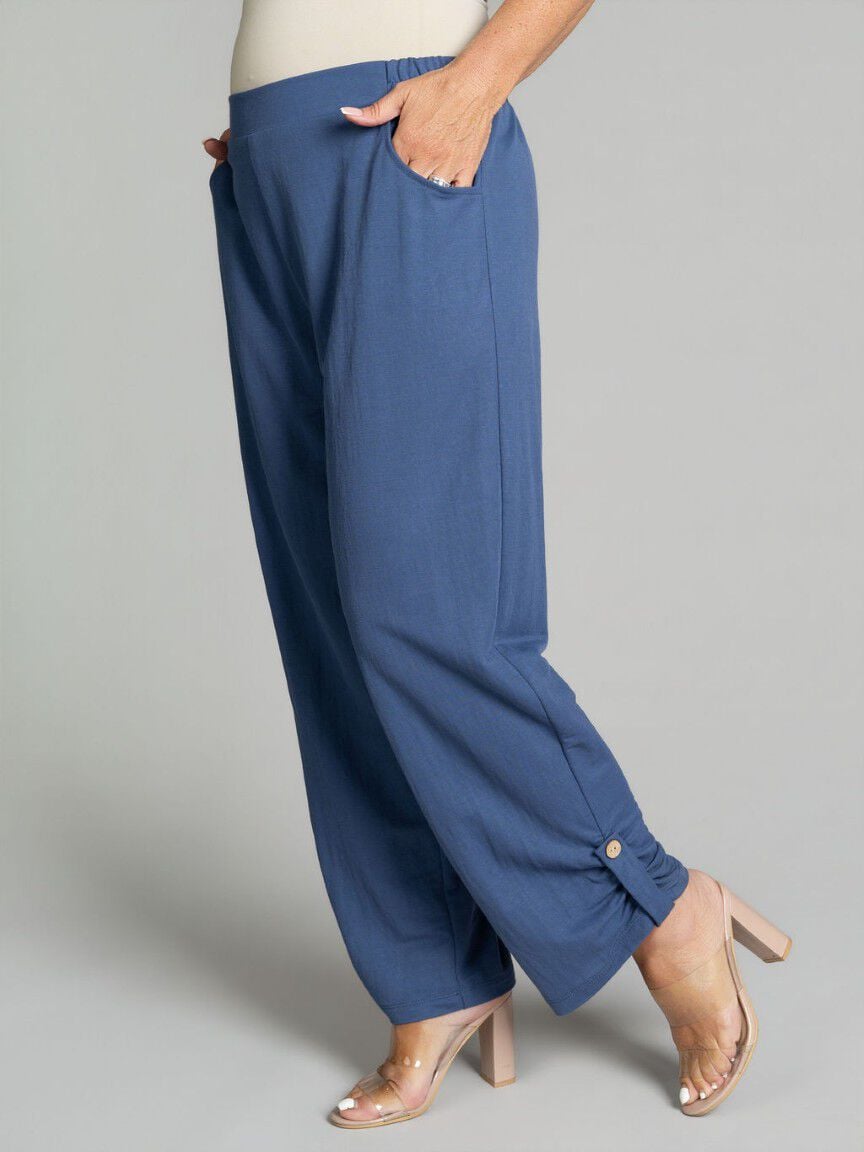 Pull-On Relaxed Fit Pants