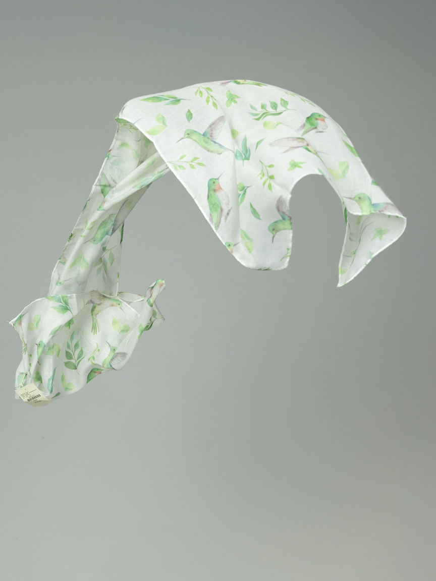 Lightweight Hummingbird Print Scaft Image 1