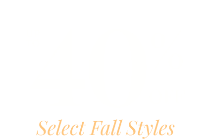 Mid Season Sale Up to 40% Off Select Fall Styles