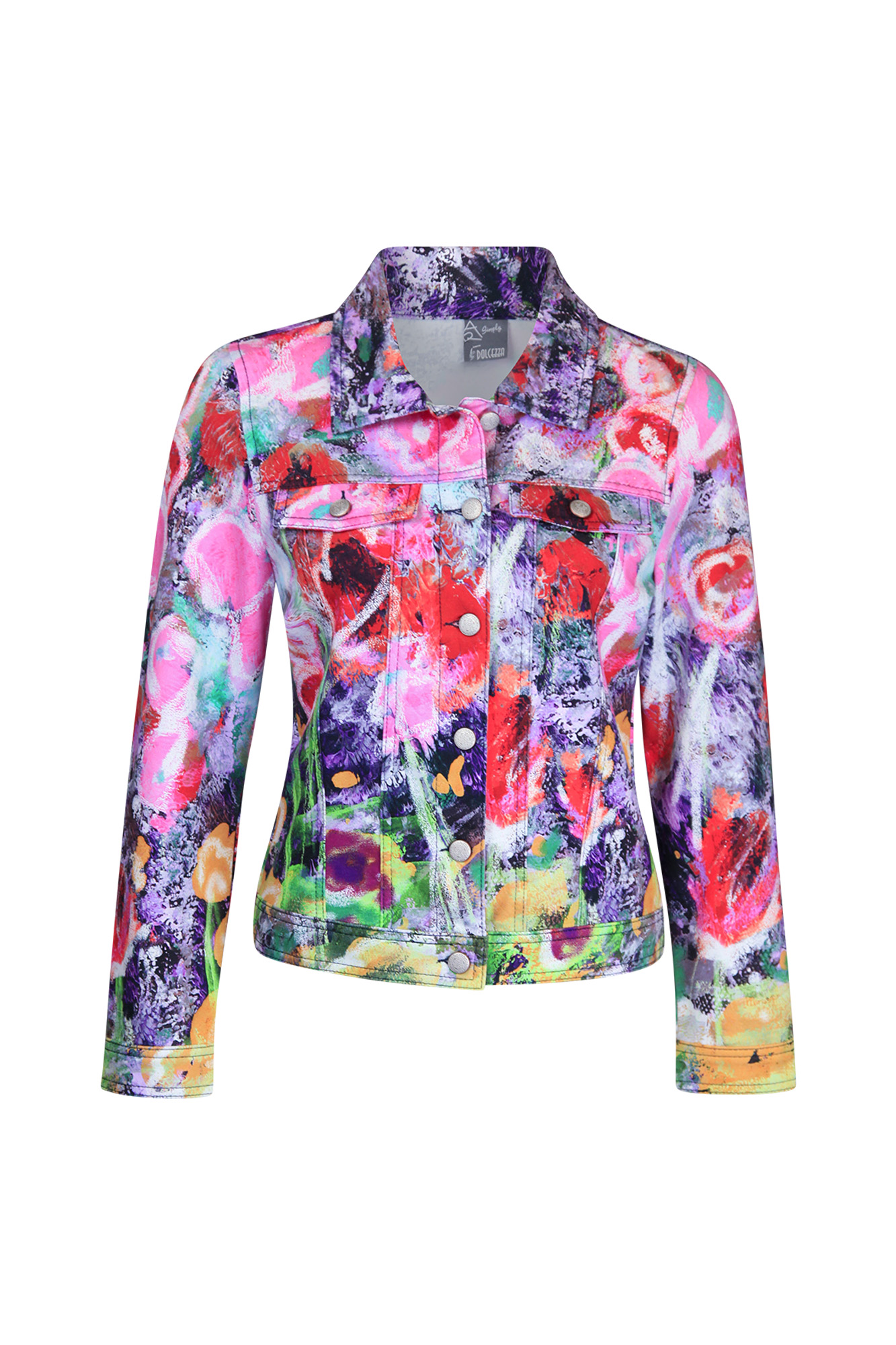 Jacket with Hotfix Shoulders | Dolcezza | Suzanne's