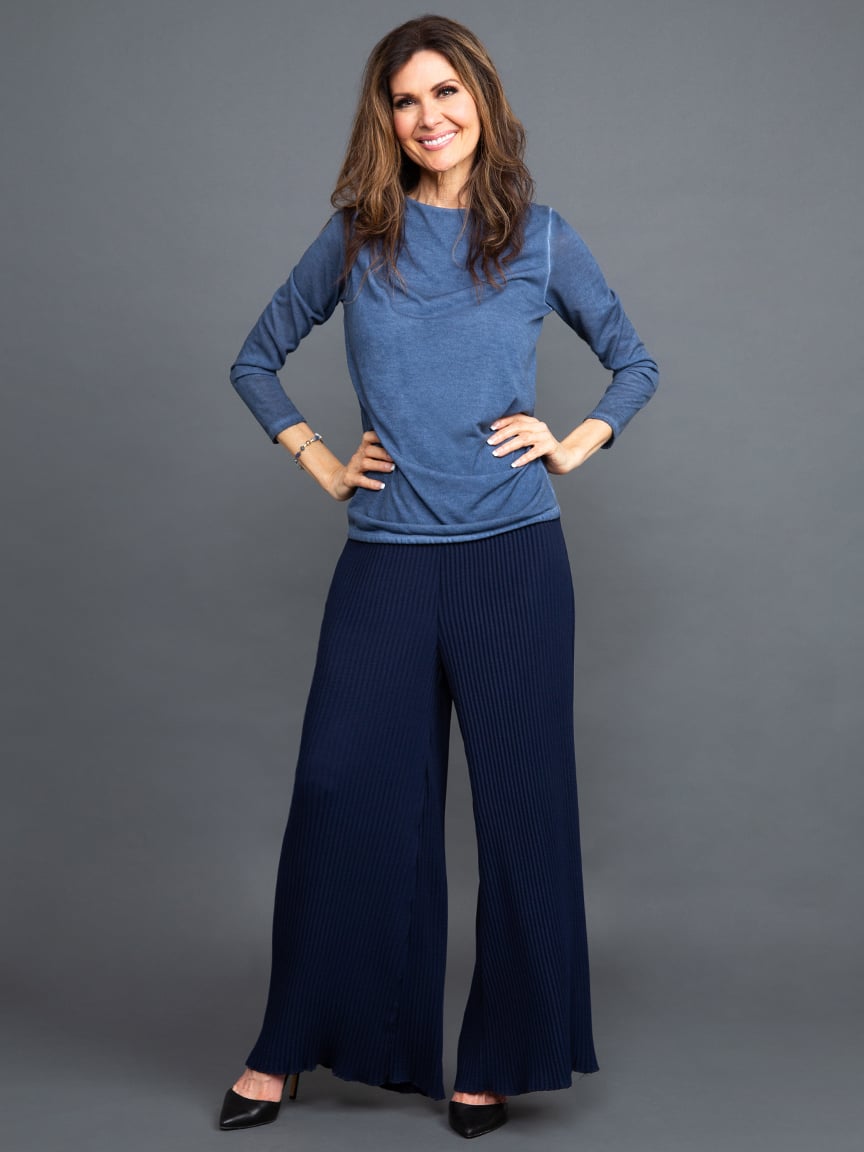 トップス louren basic american sleeve tops LIB10-Z1172V_NVS_1.jpg