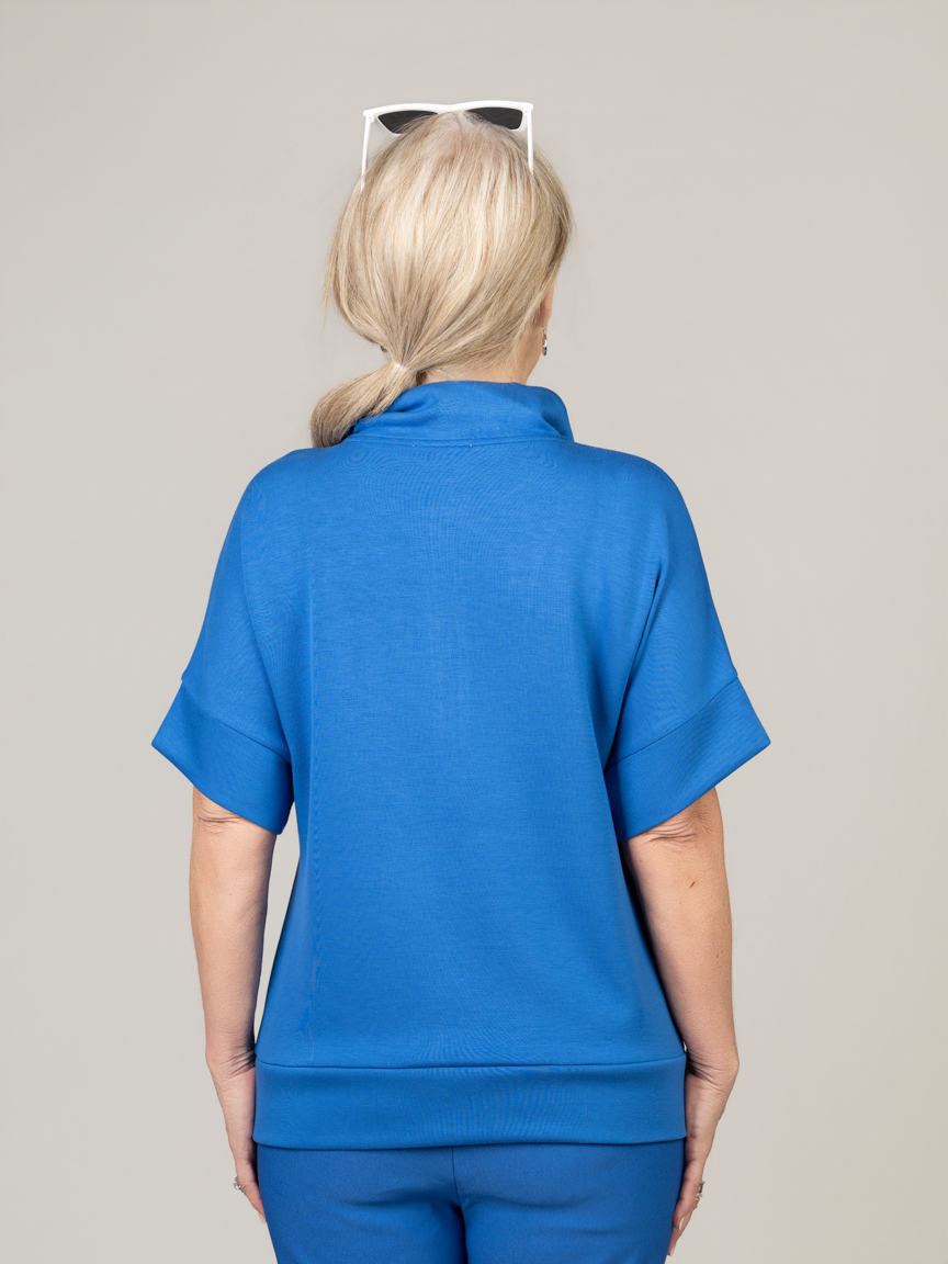 26SS新作【定価3万】TFW49 SHORT SLEEVE MOCKNECK Short Sleeve Zip Mock Neck Top | Tribal | Suzanne's