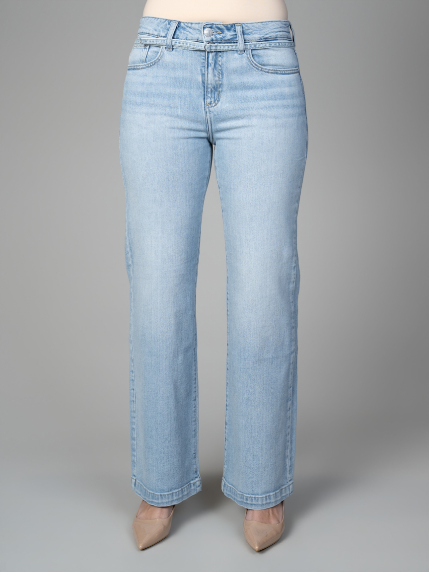 Avery High Rise Curvy Fit Trouser Jeans | Silver Jeans | Suzanne's