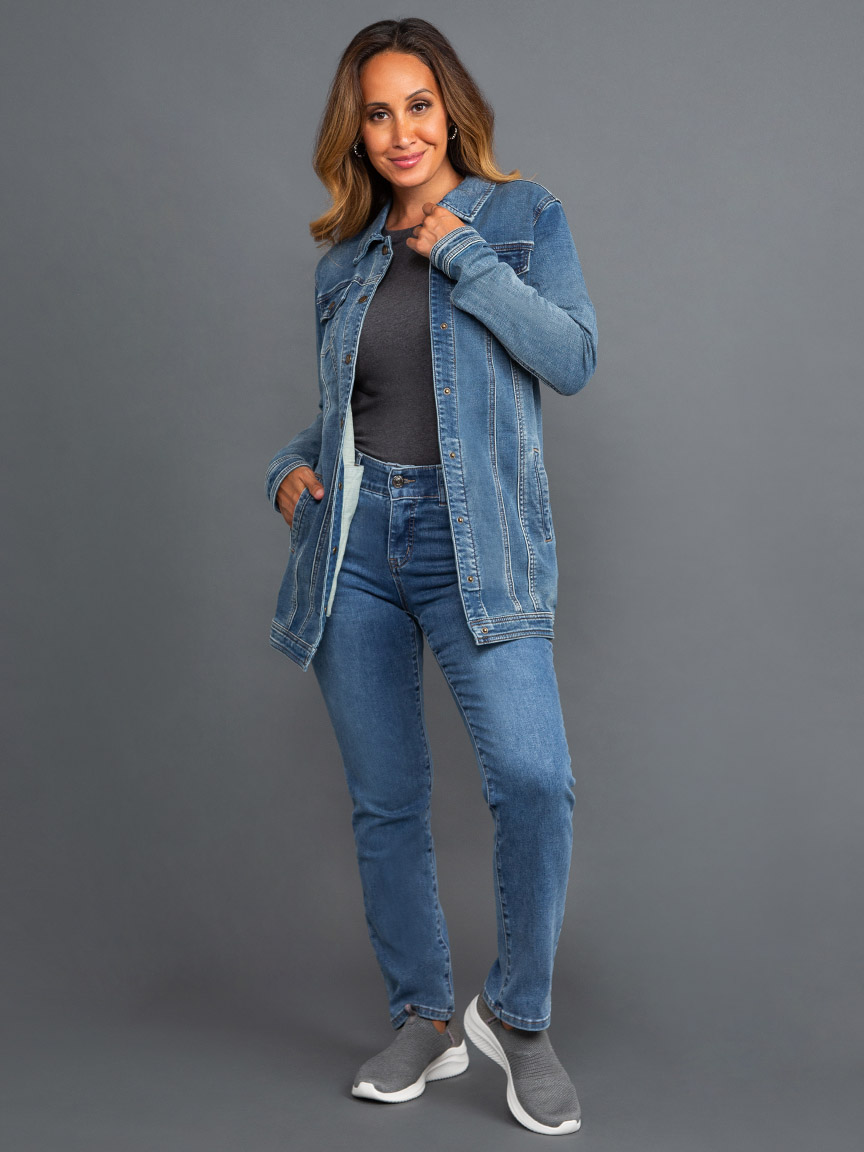 Midi Denim Jacket | Tribal | Suzanne's