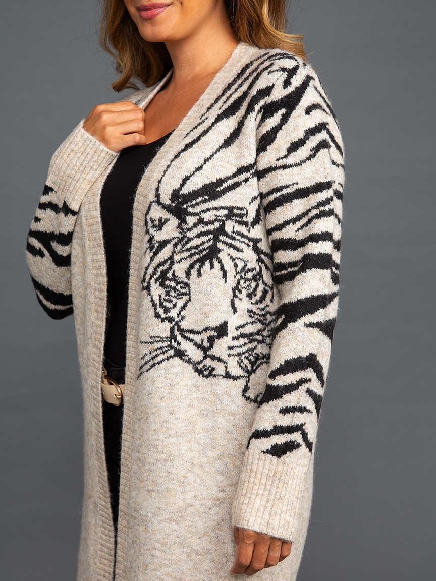 トップス Andequal hole ribbon spring cardigan Long Sleeve Sweater Open Cardigan | Studio 65 | Suzanne's