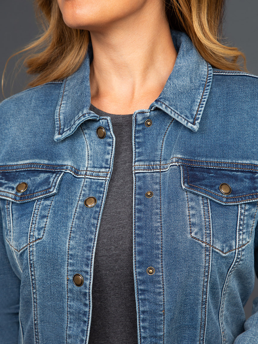 Midi Denim Jacket | Tribal | Suzanne's