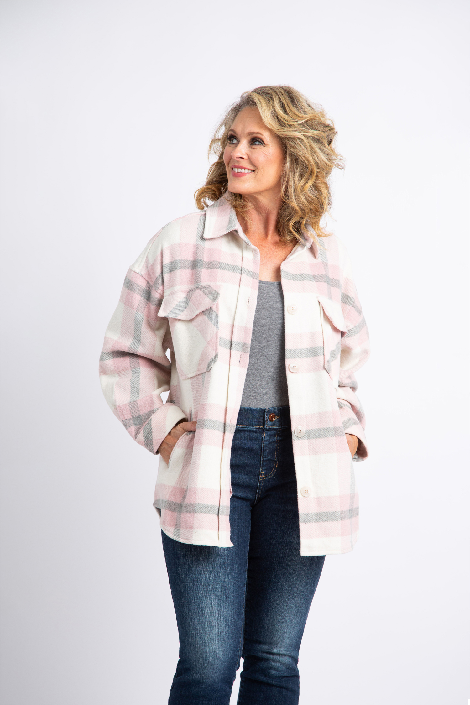 Plaid Shacket | FunSport | Suzanne's