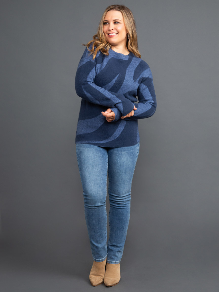 アパルトモンTwins Florence Denim Oversize Knit Ravelry: Dream in Denim pattern by Alexandra Davidoff