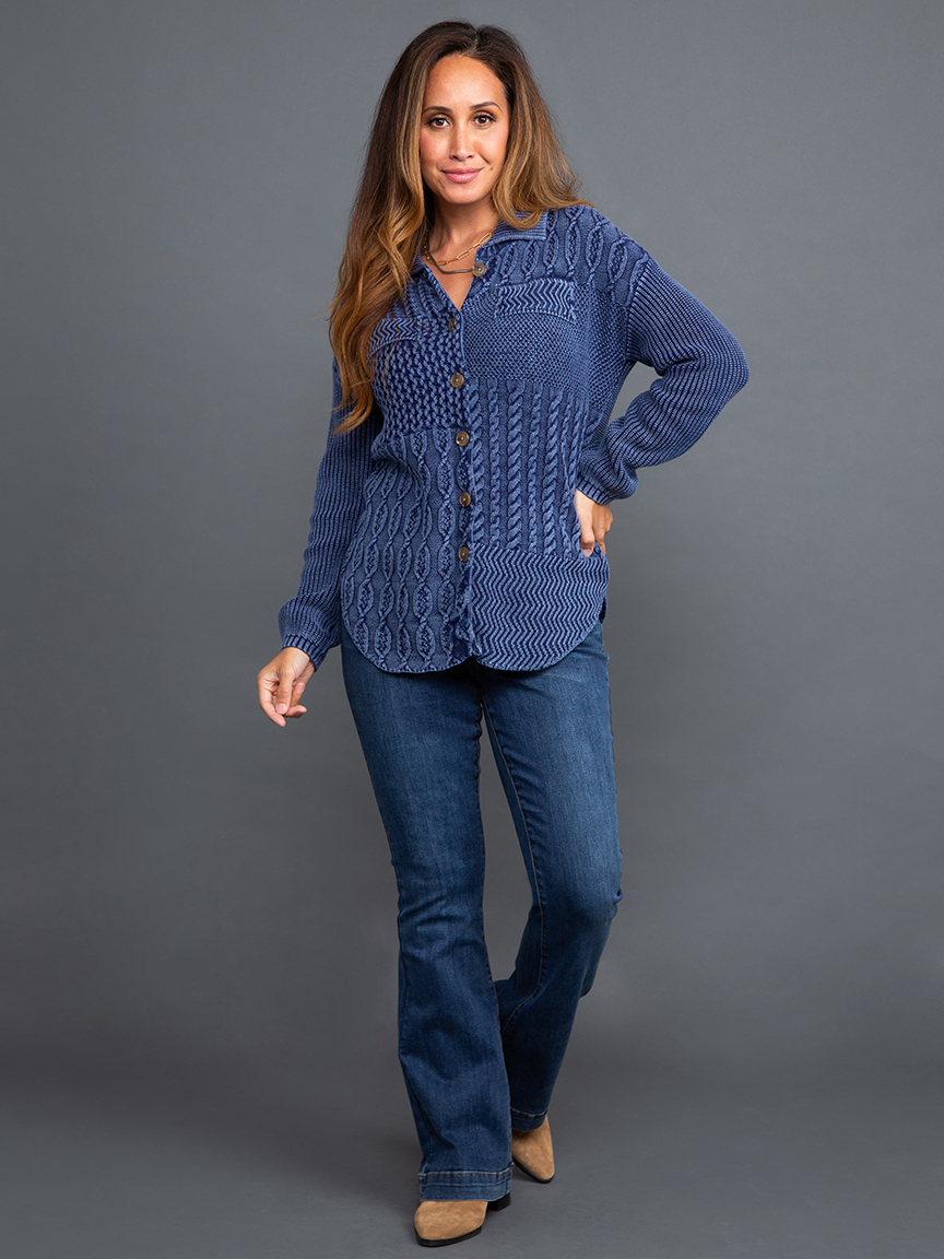 Button-Up Cable Knit Cardigan | Tribal | Suzanne's
