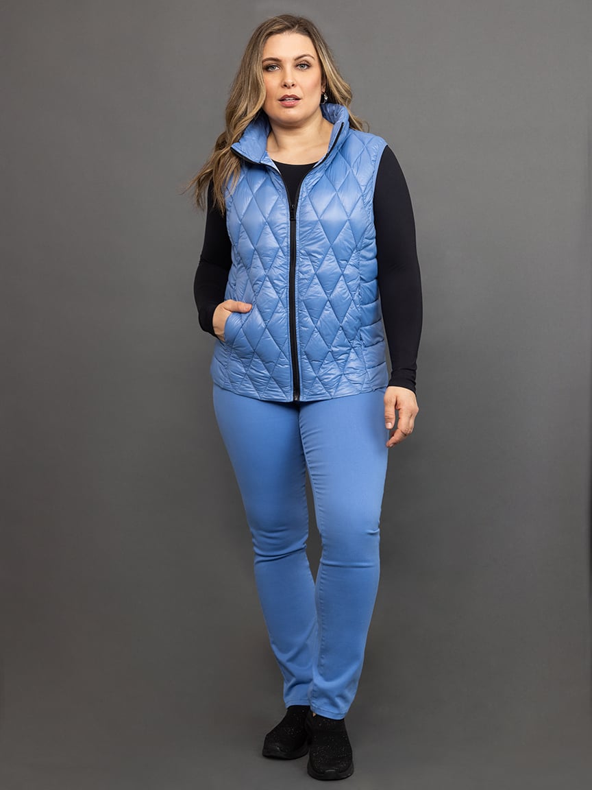 Diamond Quilted Puffer Vest | Point Zero | Suzanne's