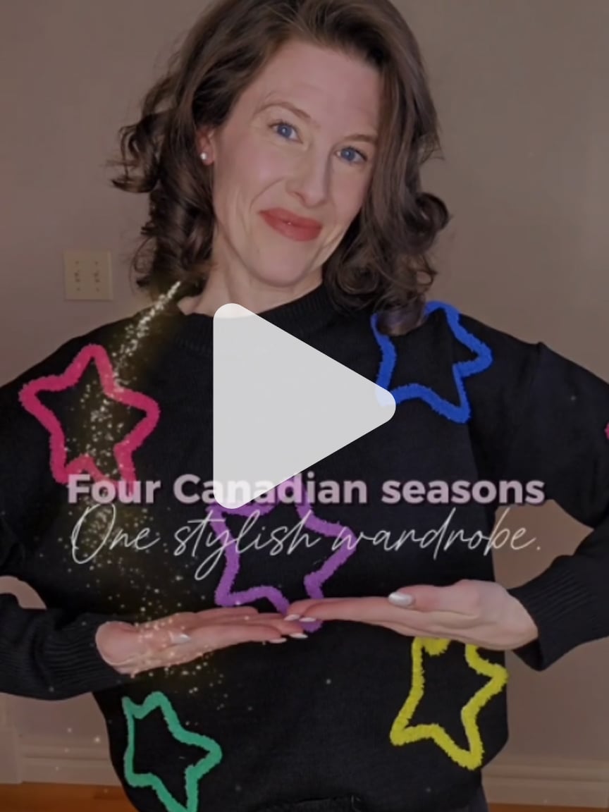 Long Sleeve Sweater With Stars