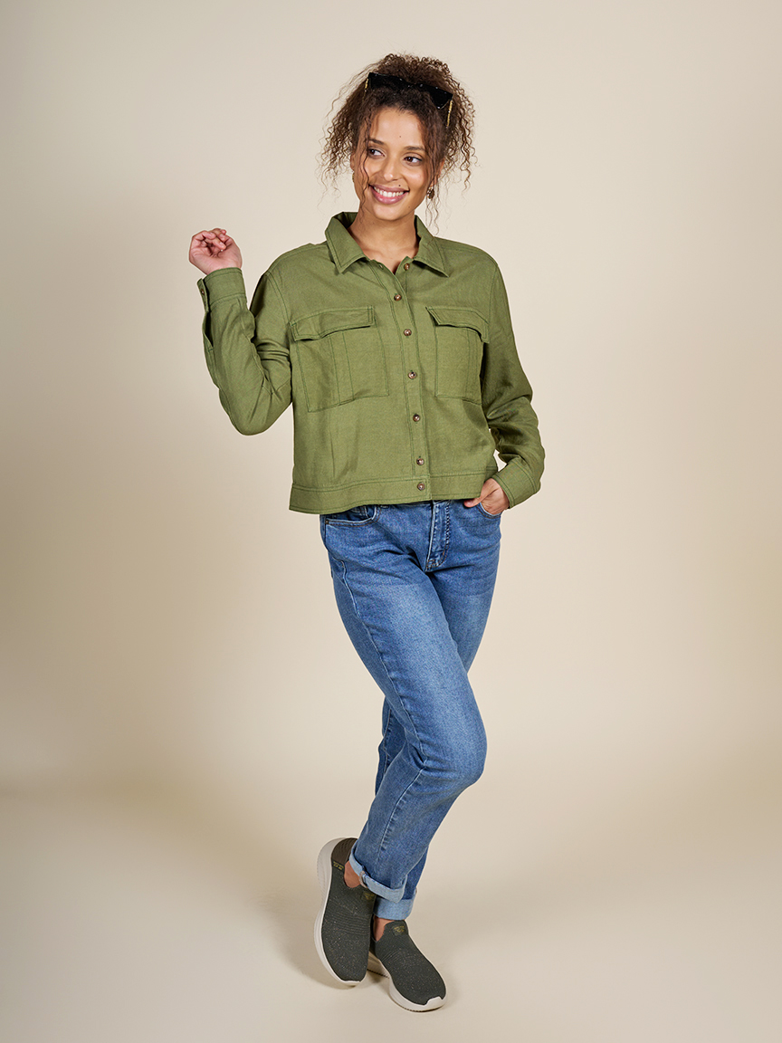 Linen Jacket | Tribal | Suzanne's