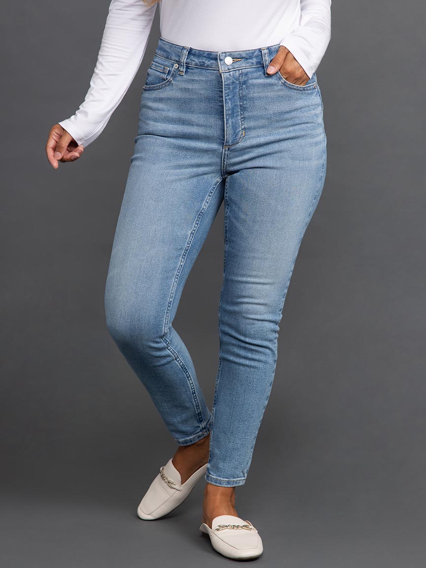 Blue Thread Sophia Curvy Skinny Ankle Jeans | Tribal | Suzanne's