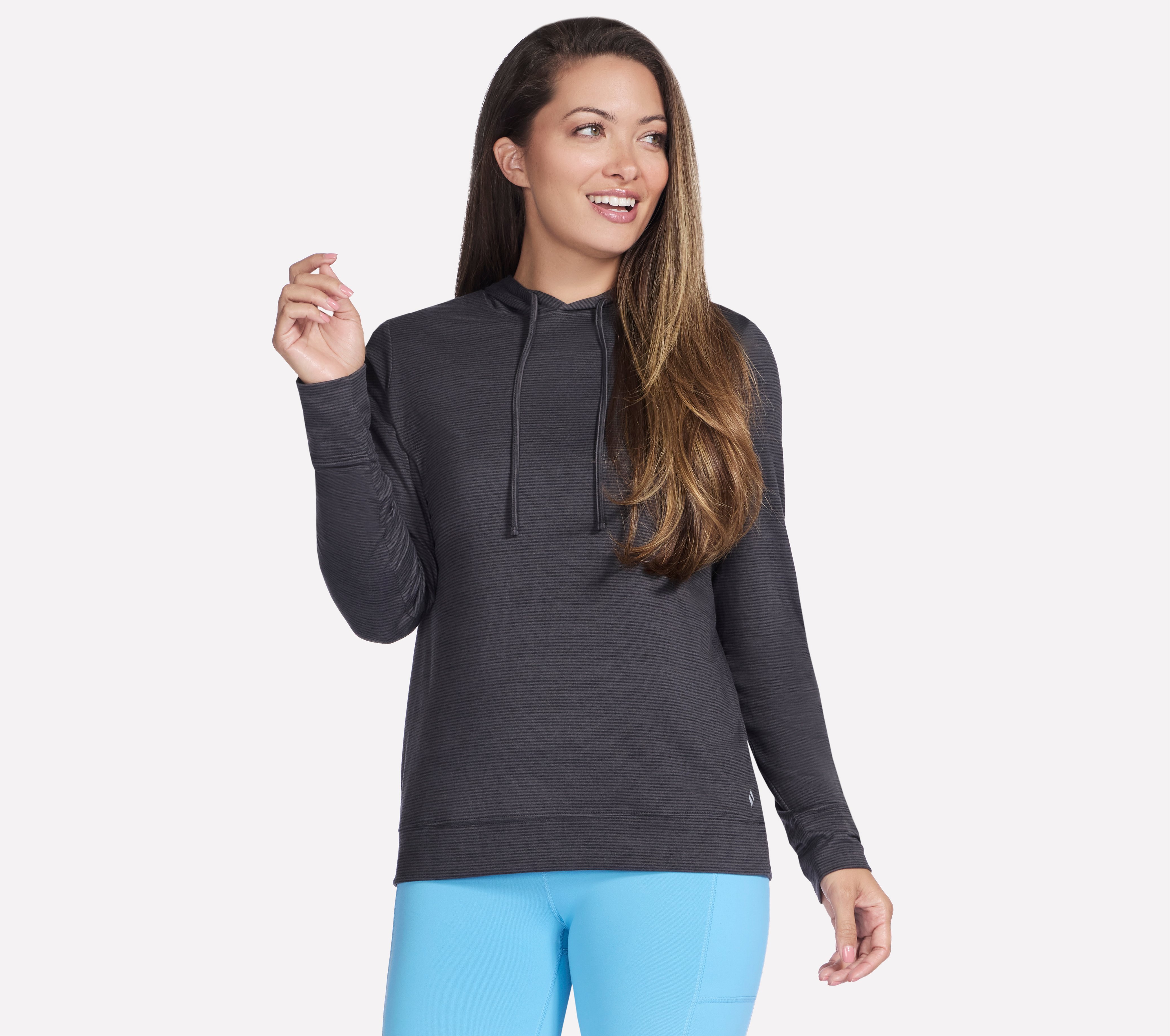 GO DRI Swift Stripe Hoodie | Skechers | Suzanne's