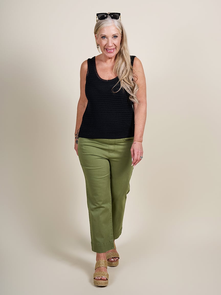 Pull-on Capri | Tribal | Suzanne's