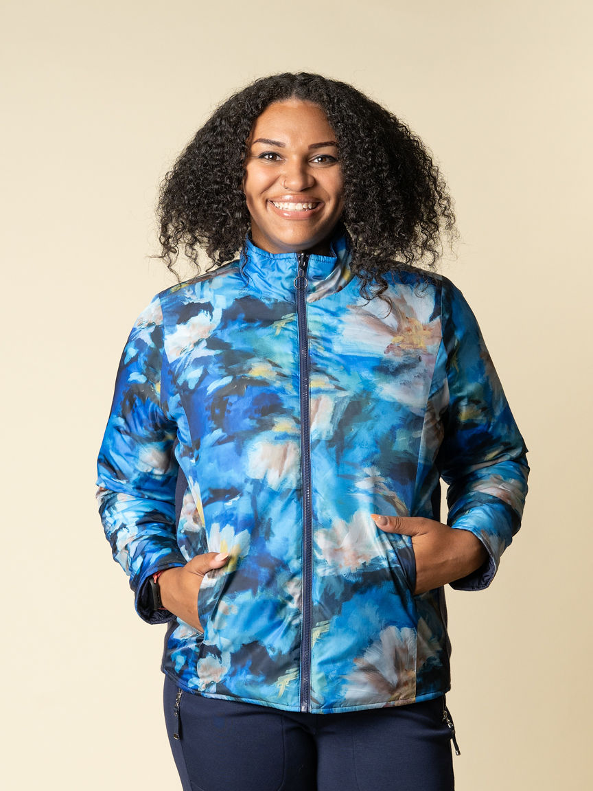 Reversible Jacket With Zip-Up Pockets | Signature By Suzanne's
